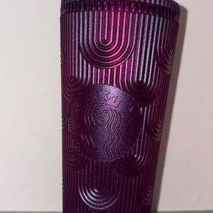Starbucks Spring 2024 Purple Pearl Shell Mermaid Siren Scales Venti Tumbler 24oz